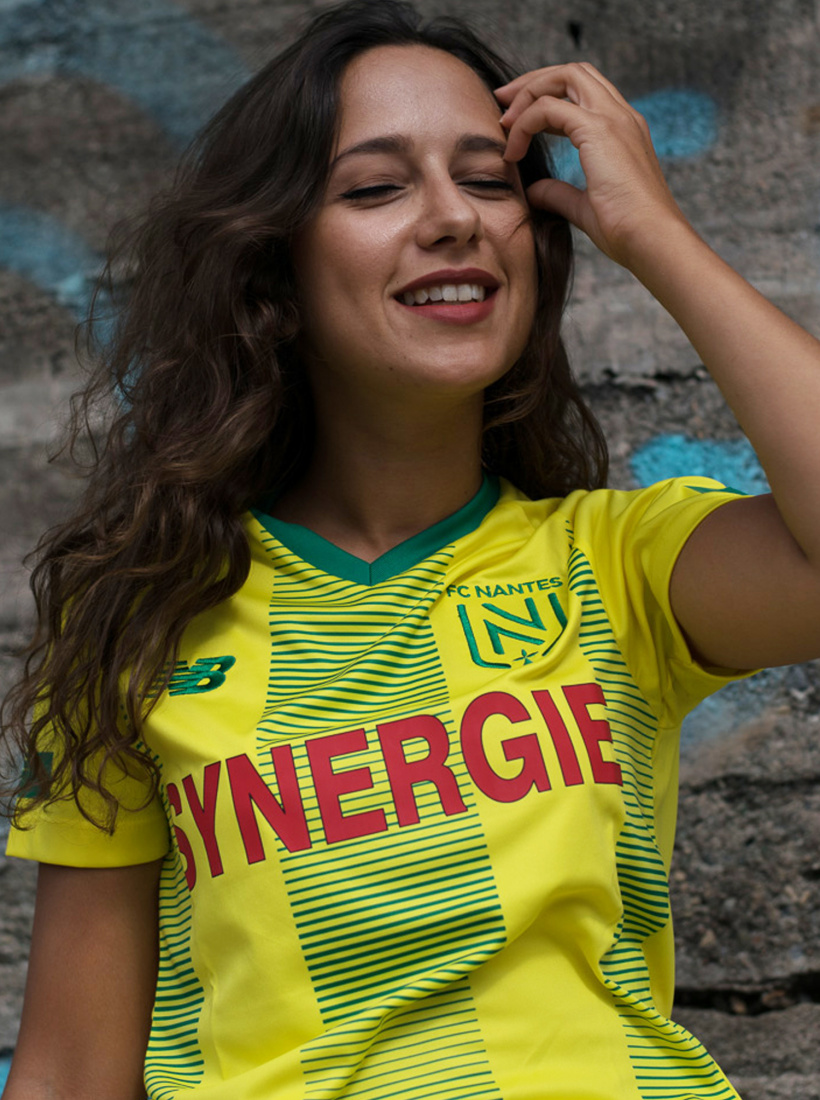 Maillot FC Nantes Domicile Femme 19-20 | Boutique FC Nantes