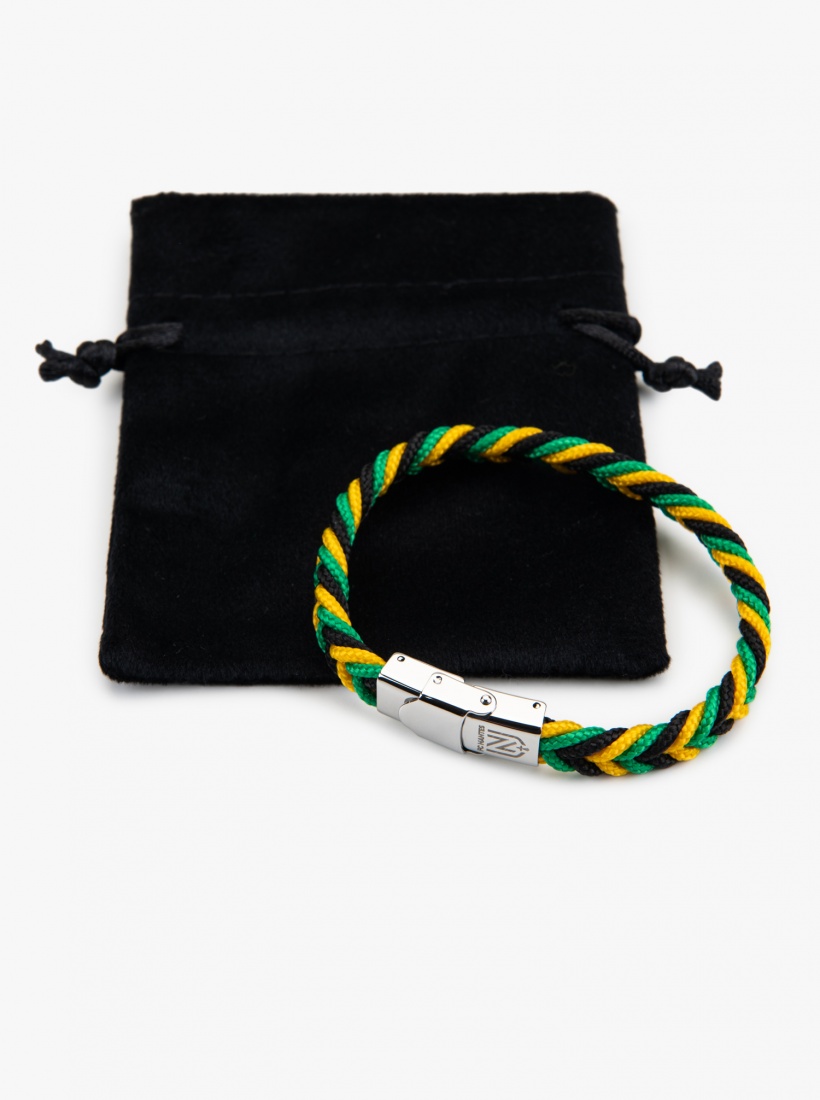 Bracelet Tressé Tricolore FC Nantes 24/25