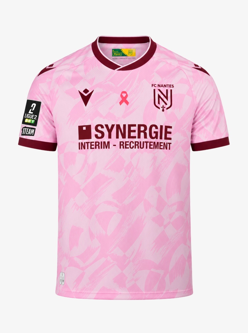 Maillot Octobre Rose Porté/Dédicacé JOUJOU 7
