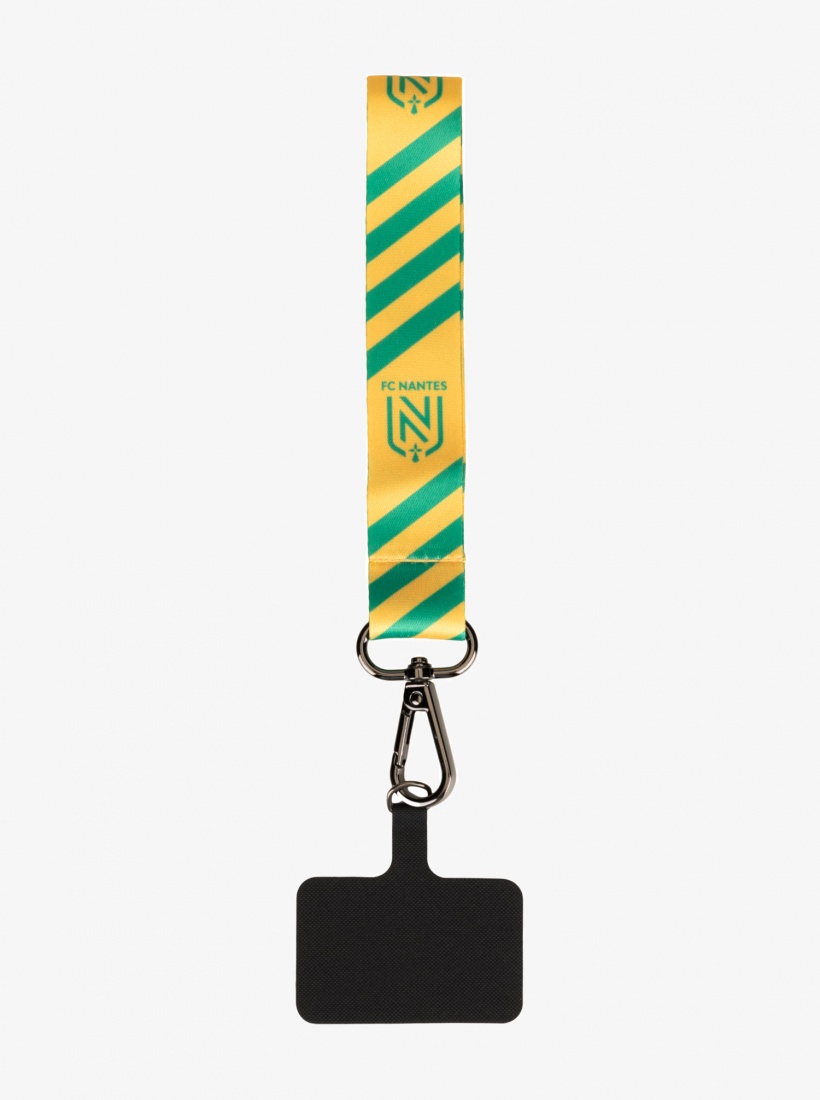 Lanière Courte Téléphone Portable FC Nantes