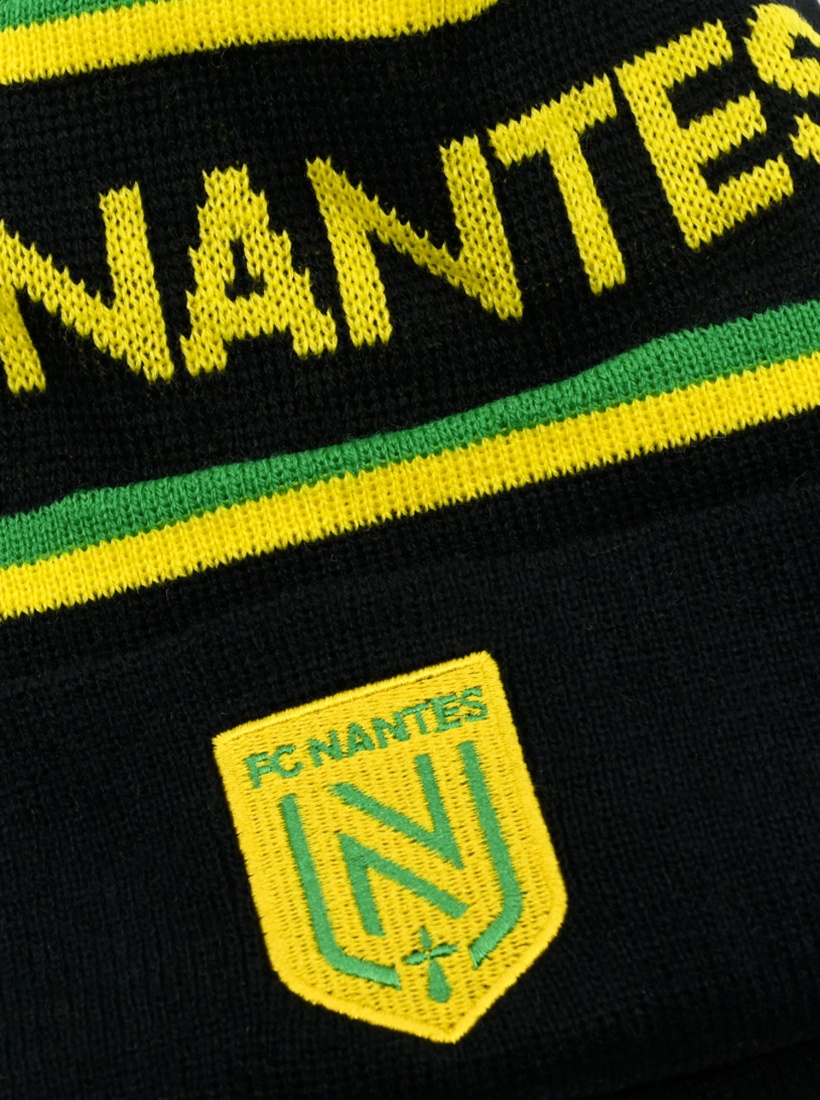 Bonnet Logo Noir FC Nantes 23/24