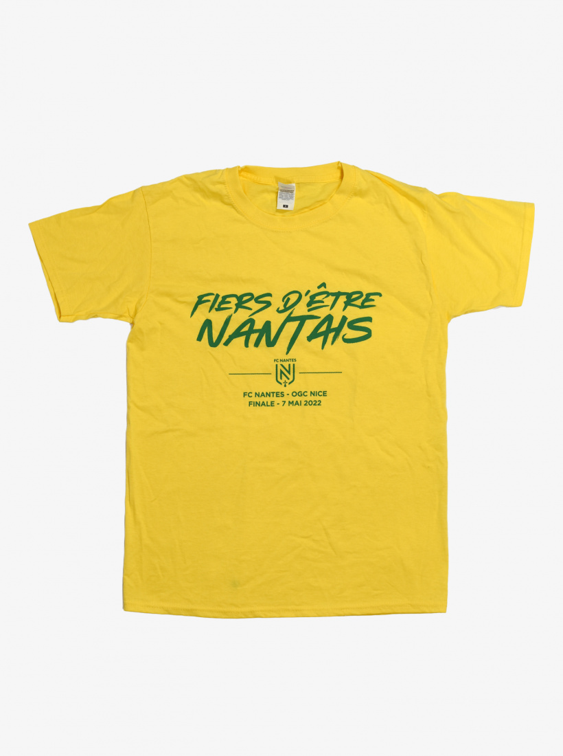 T-Shirt Finale FIERS D'ETRE NANTAIS Adulte