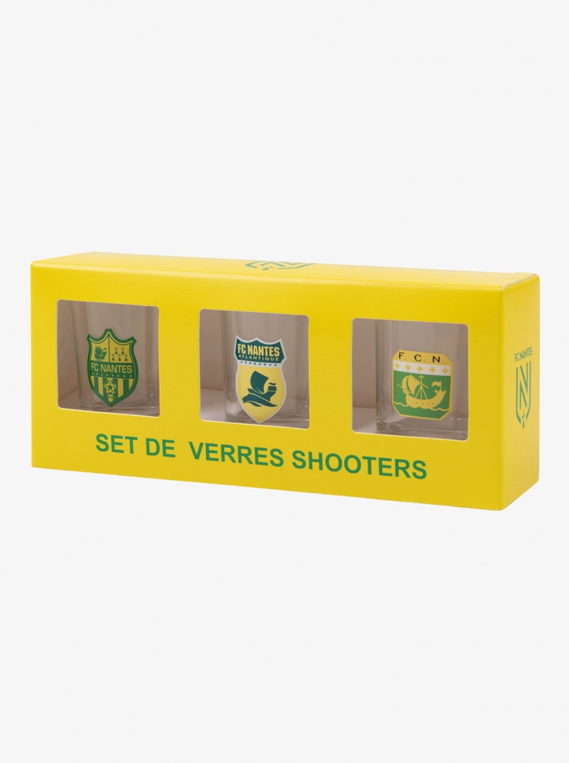 Verre à Shooter Logos Série 2 (Lot de 3)
