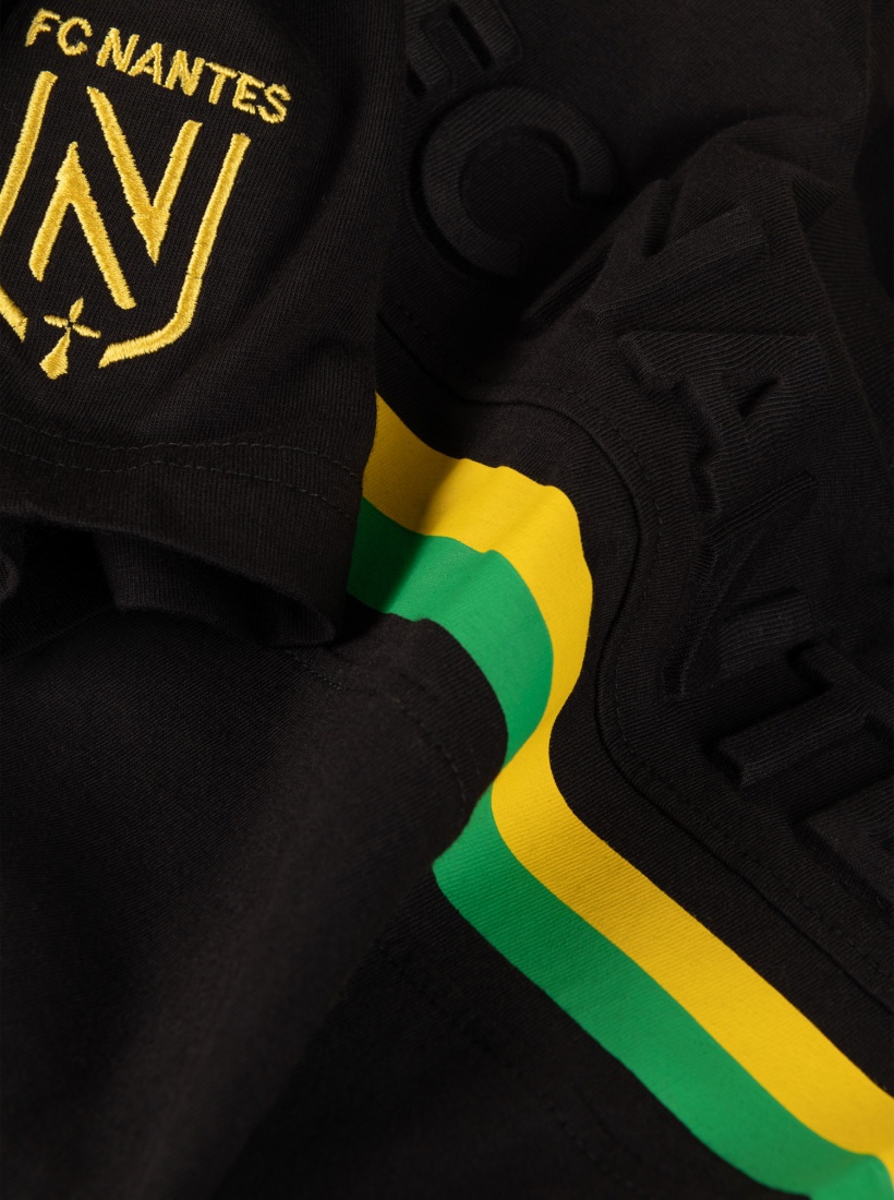 T-Shirt Bandes Embossé Adulte FC Nantes
