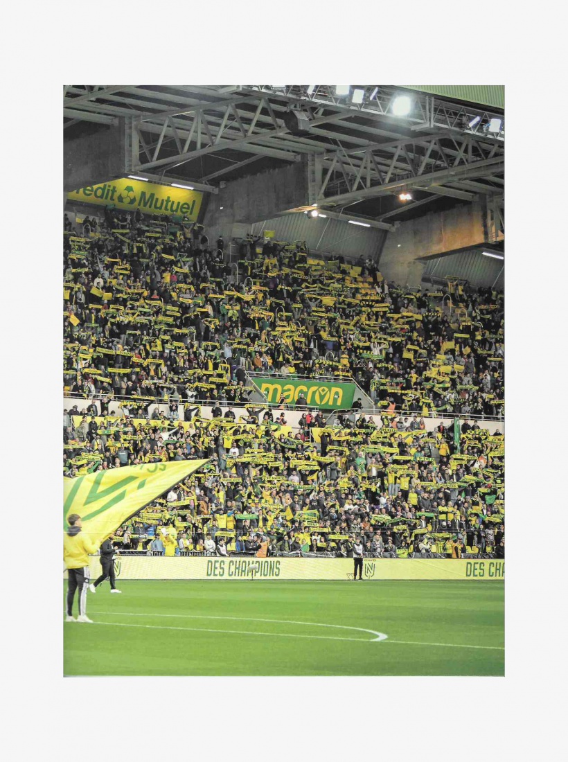 Carte Postale Musicale FC Nantes