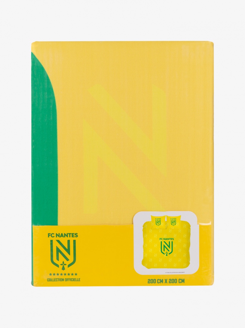 Housse de Couette 200x200 Logo FC Nantes