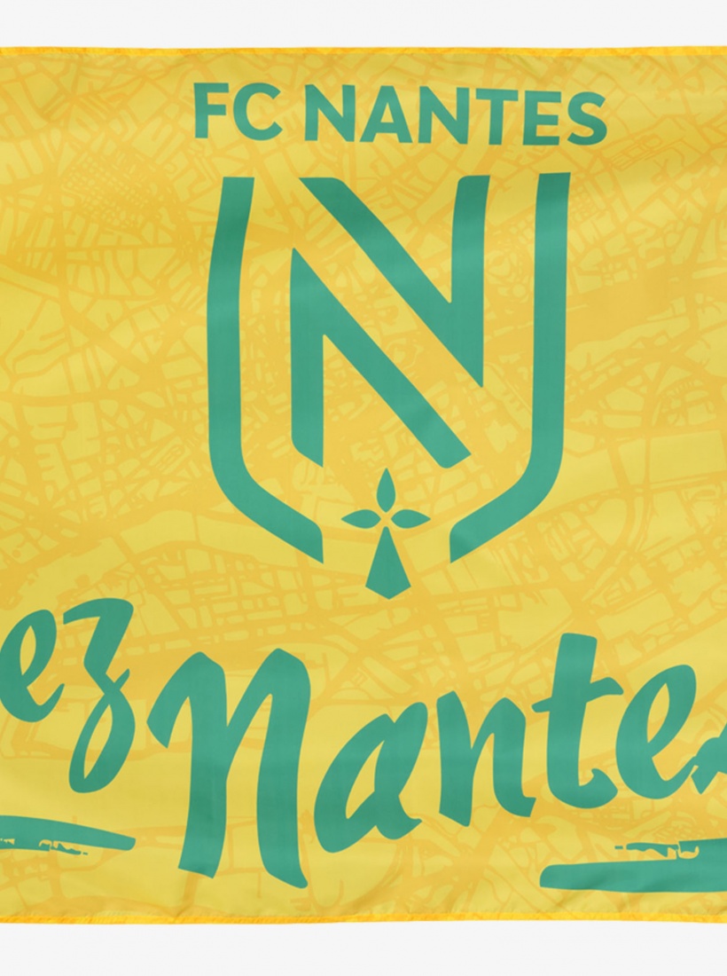 Drapeau Mural Allez Nantes/Plan