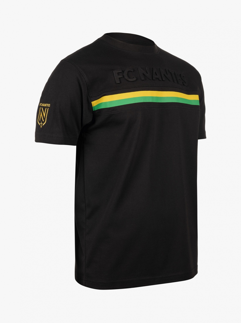 T-Shirt Bandes Embossé Junior FC Nantes