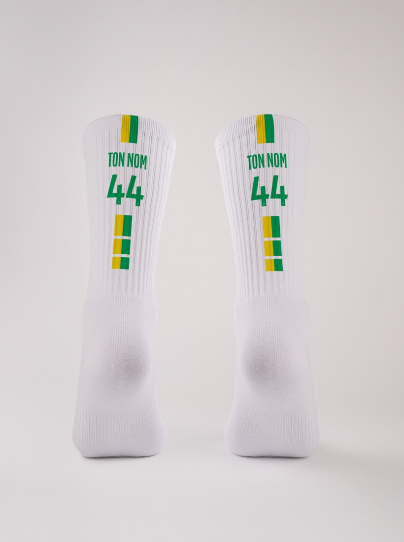 Chaussettes 2 Bandes Bicolores Personnalisables