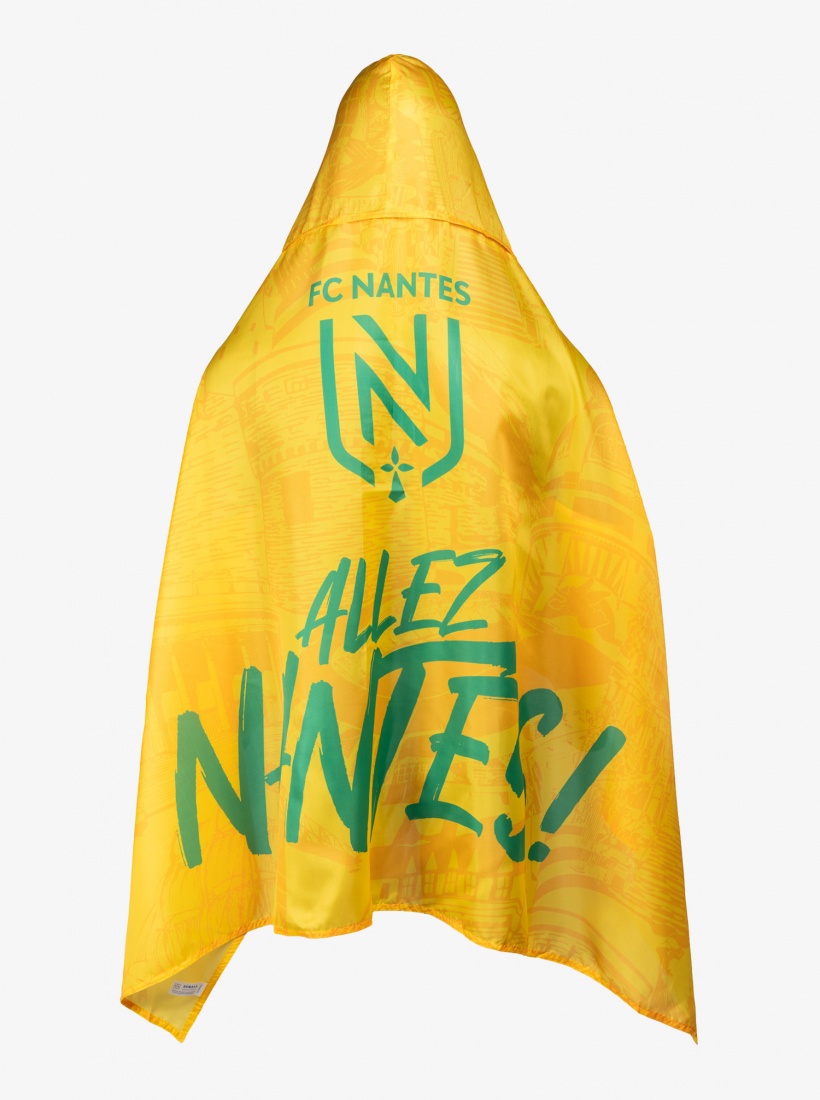Drapeau/Cape ALLEZ NANTES Adulte