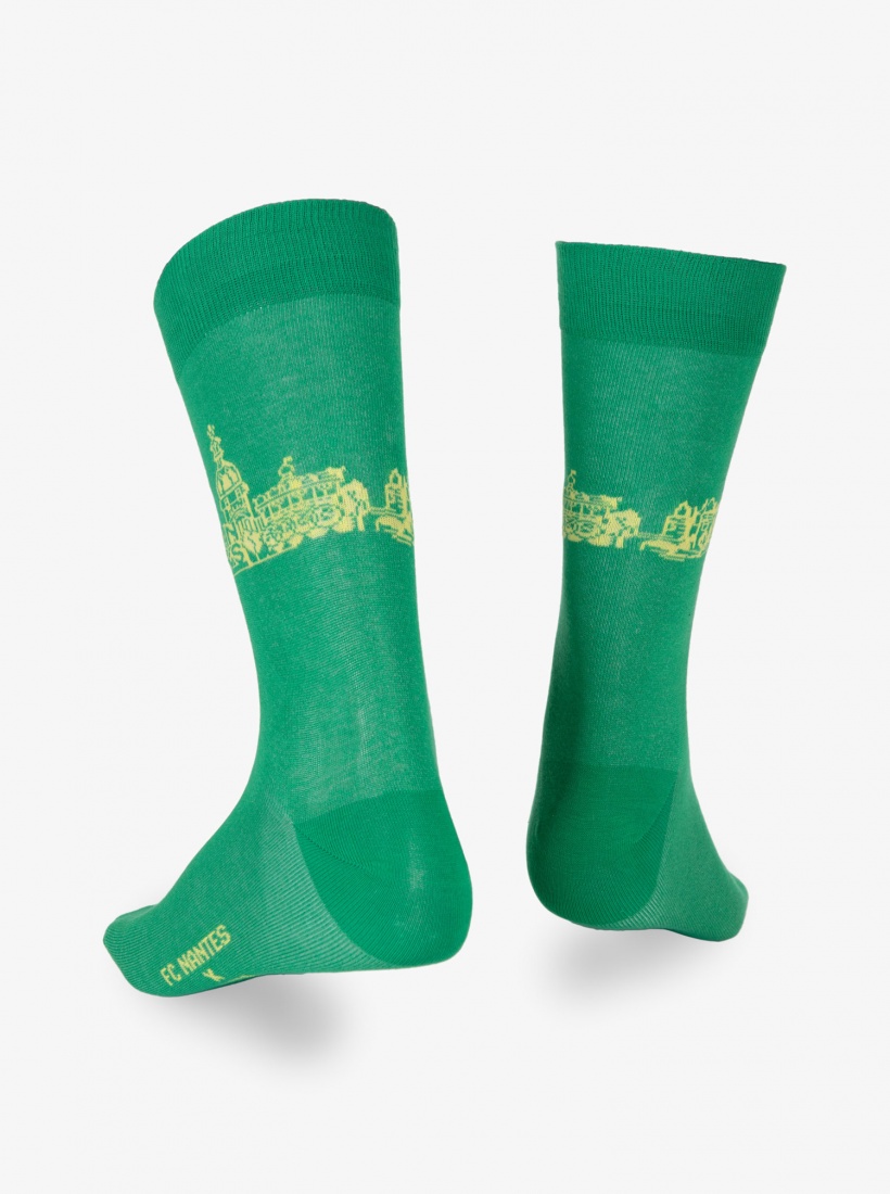 Chaussettes Vintage Skyline FC Nantes