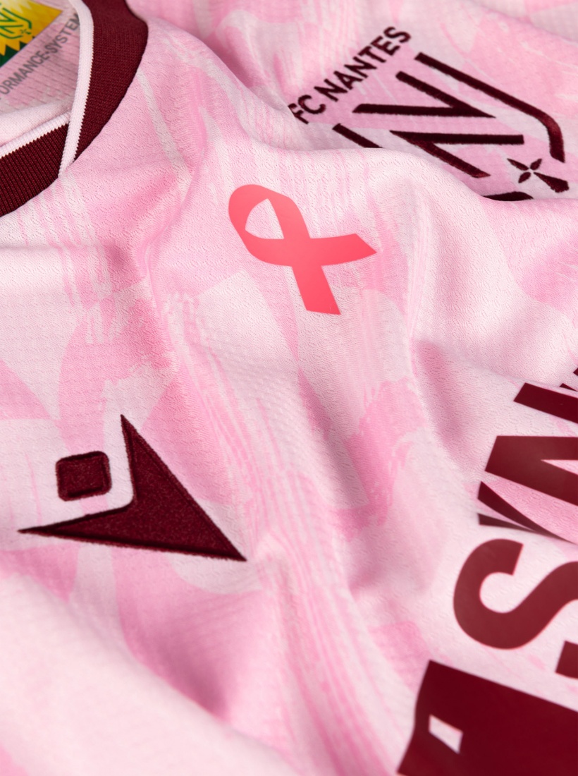 Maillot Octobre Rose Junior FC Nantes 26/27