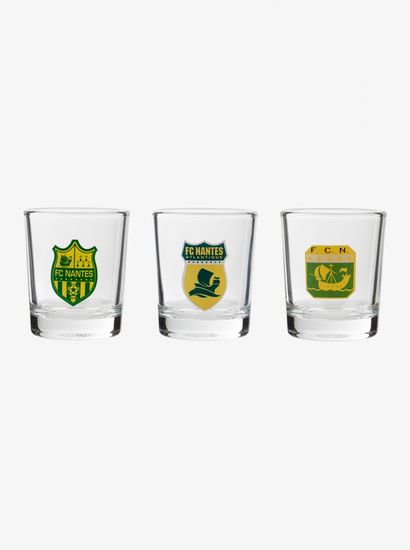 Verre à Shooter Logos Série 2 (Lot de 3)