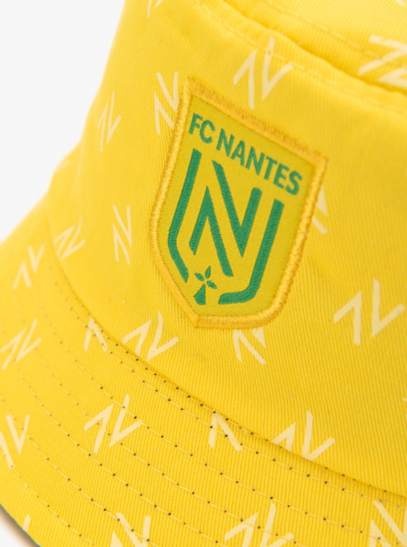 Bob Réversible Logo/Jaune&Vert