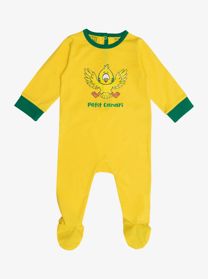 Pyjama Petit Canari Bébé FC Nantes 25/26