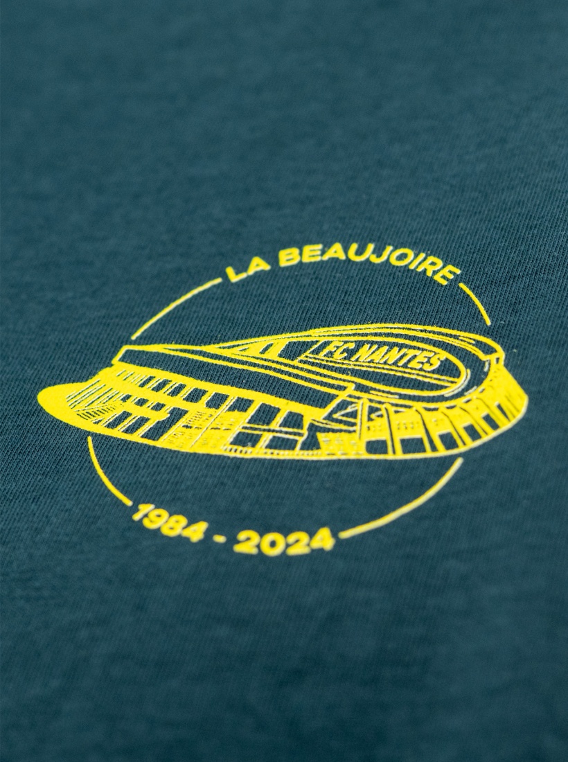 T-Shirt La Beaujoire 84-24 Noir Adulte FC Nantes