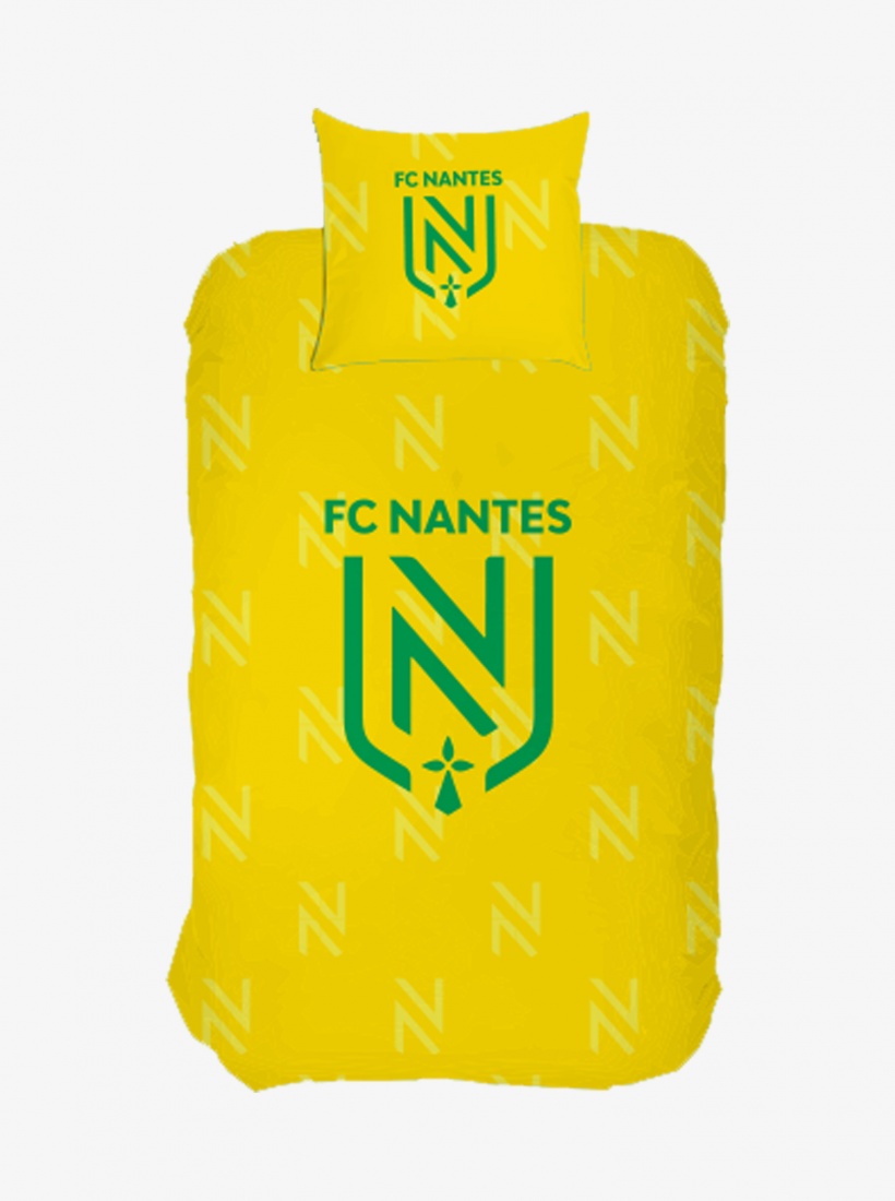 Housse de Couette 140x200 Logo FC Nantes
