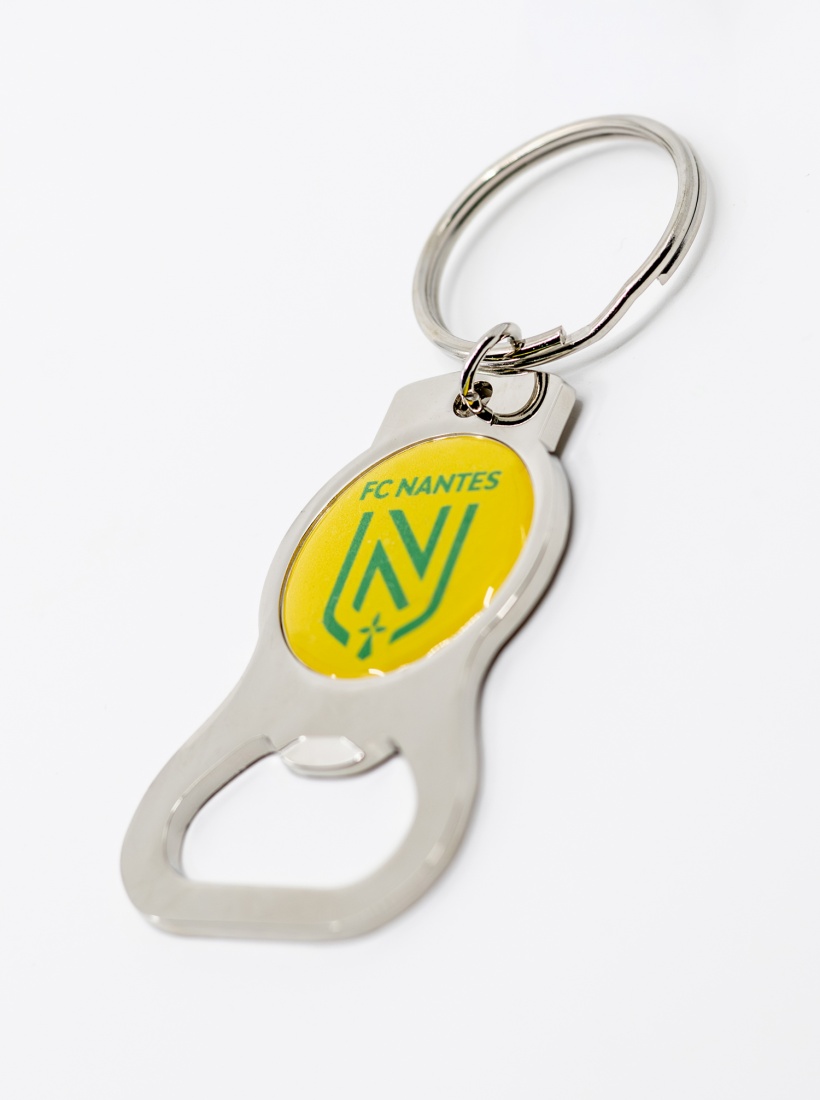 Porte-Clés Décapsuleur Logo FC Nantes