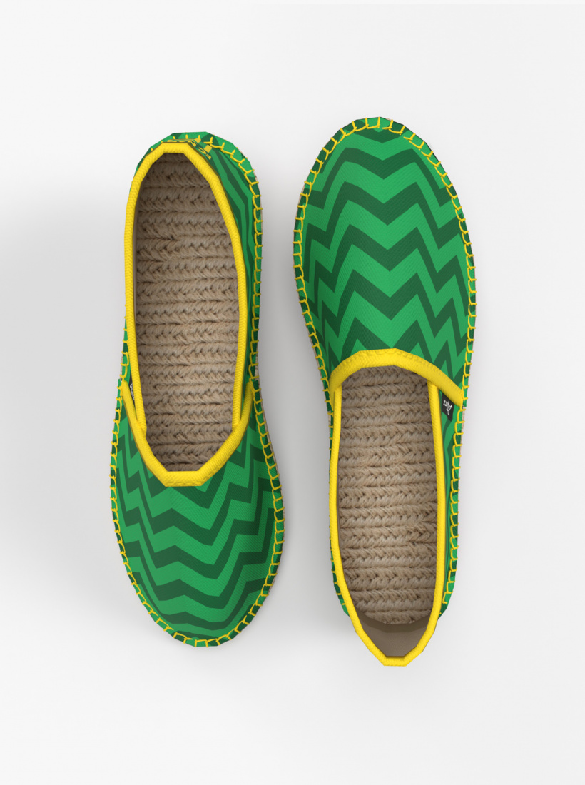 Espadrilles FC Nantes Rayées