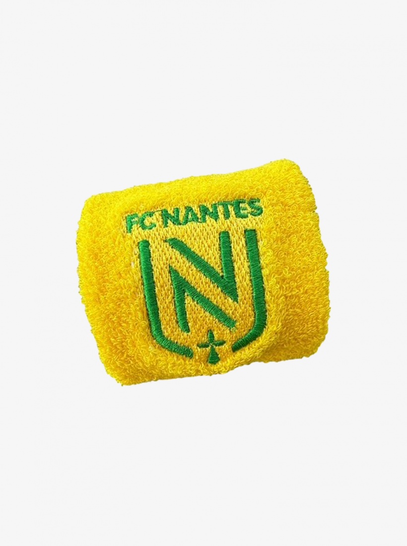 Poignet Eponge Logo FC Nantes (Lot de 2)