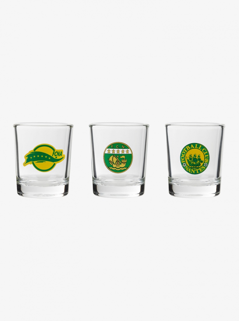 Verre à Shooter Logos Série 3 (Lot de 3)