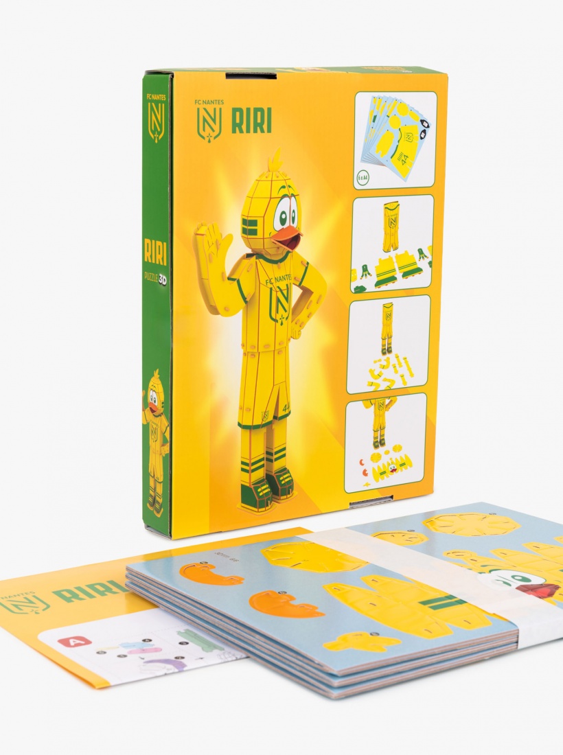 Puzzle Mascotte Riri 3D