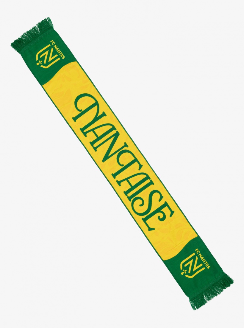 Echarpe Nantaise Jaune Tissée HD