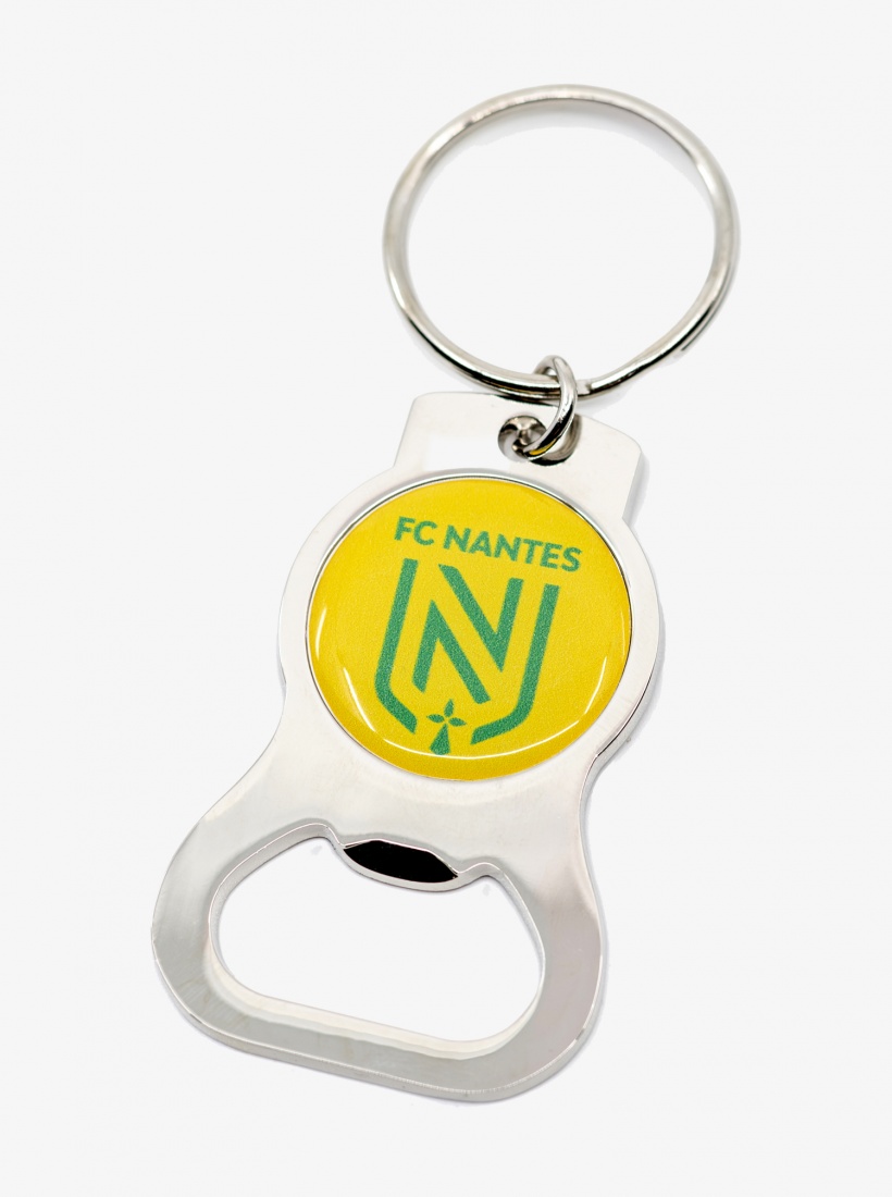 Porte-Clés Décapsuleur Logo FC Nantes